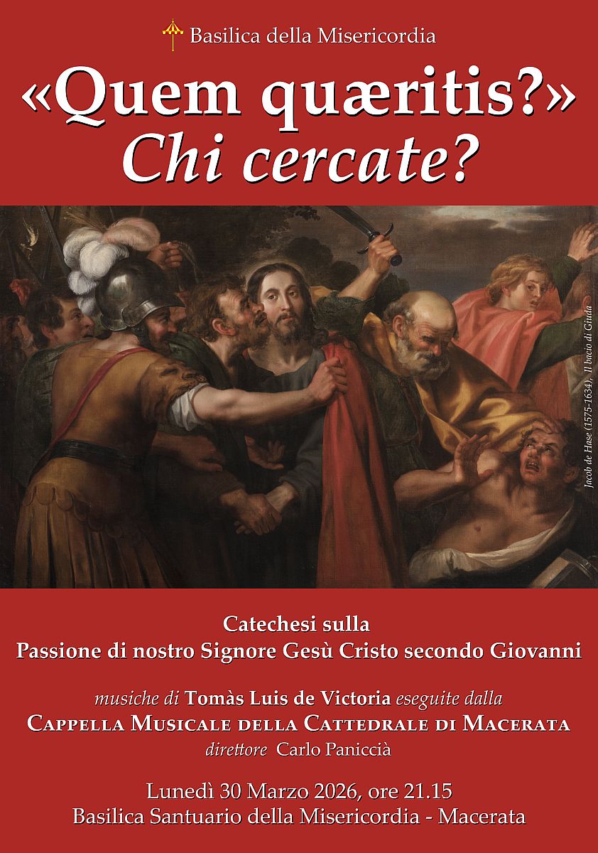 \"Quem quaeritis\": concerto catechetico sulla Passione di nostro Signore Gesù Cristo secondo Giovanni